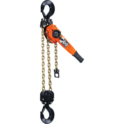 Series 653-A Ratchet Lever Hoist, 5' Lift, 12000 lbs. (6 tons) Capacity, Steel Chain OSI Industrial Sales