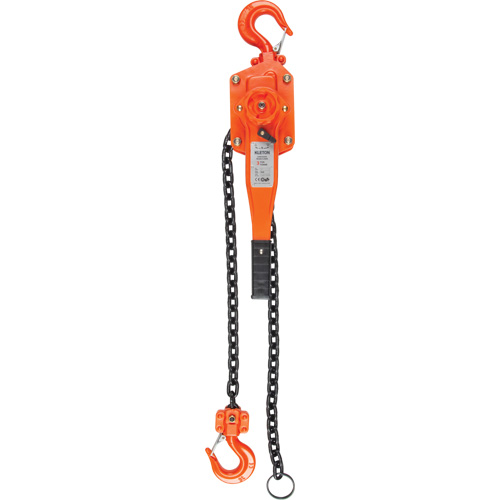 Lever Hoist, 5' Lift, 6000 lbs. (3 tons) Capacity, Alloy Steel Chain OSI Industrial Sales