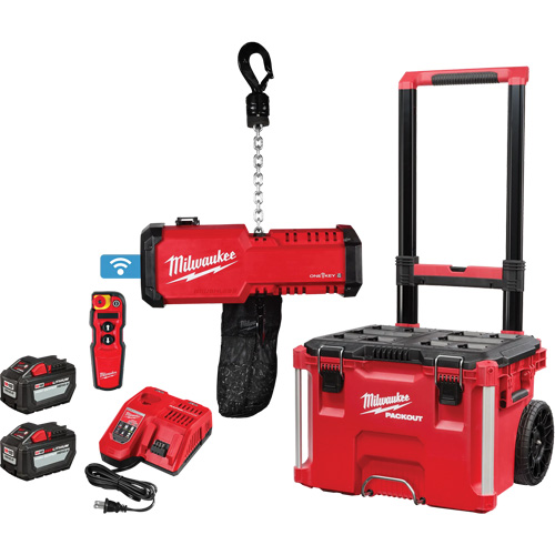 Palan compact &agrave; chaîne 1 tonne M18 avec ONE-KEY, Capacit&eacute; 2204 lb (1 tonnes) OSI Industrial Sales