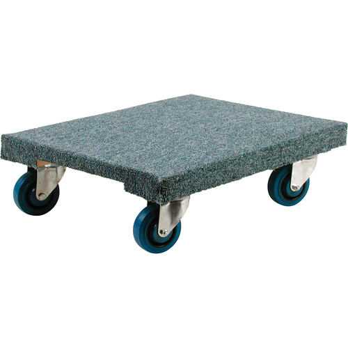 Wood Dollies - Heavy-Duty, Rubber Wheels, 1400 lbs. Capacity, 18" W x 24" D x 7" H OSI Industrial Sales