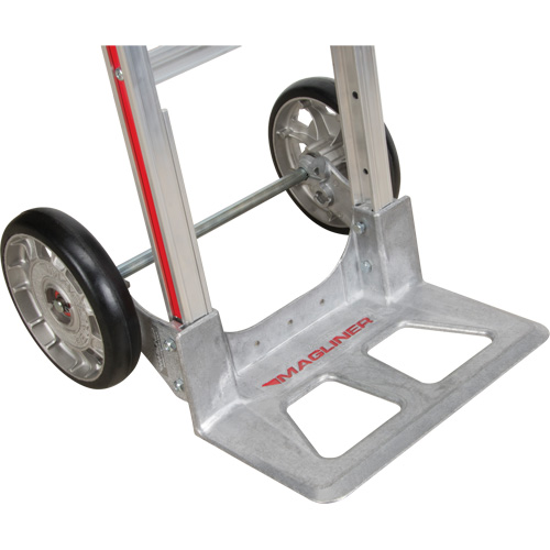 Knocked Down Hand Truck, P-Handle Handle, Aluminum, 52" Height, 500 lbs. Capacity OSI Industrial Sales
