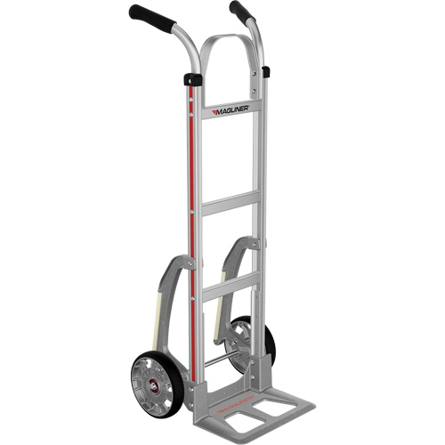 Knocked Down Hand Truck, Dual Handle, Aluminum, 48" Height, 500 lbs. Capacity OSI Industrial Sales