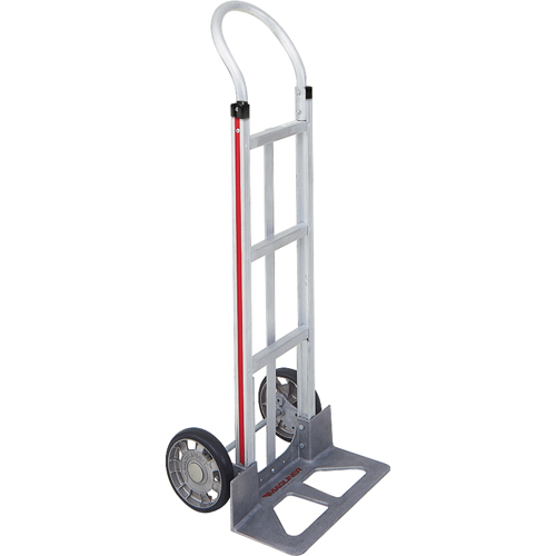 Knocked Down Hand Truck, Continuous Handle, Aluminum, 48" Height, 500 lbs. Capacity OSI Industrial Sales