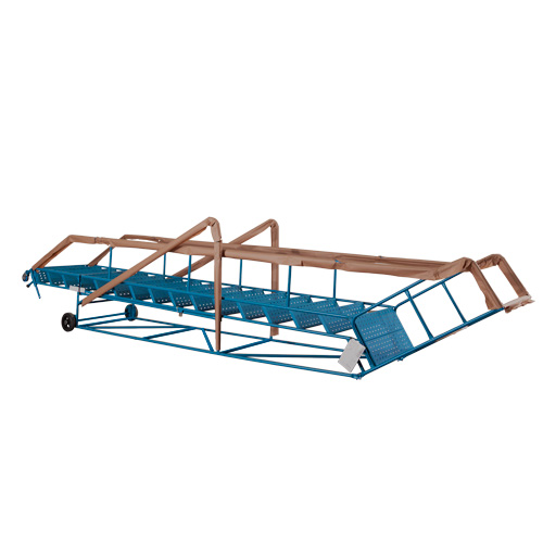 CSA-Certified Rolling Step Ladder with Locking Step, 16 Steps, 30" Step Width, 144" Platform Height, Steel OSI Industrial Sales