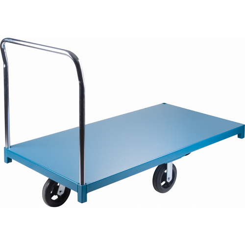 Heavy-Duty Platform Truck, 60" L x 30" W, 2000 lbs. Capacity, Rubber Casters OSI Industrial Sales