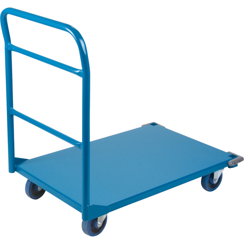 Chariots &agrave; tablettes/plateforme, Acier, 24" la x 36" p x 40" h, Capacit&eacute; de la plateforme 1300 lb OSI Industrial Sales