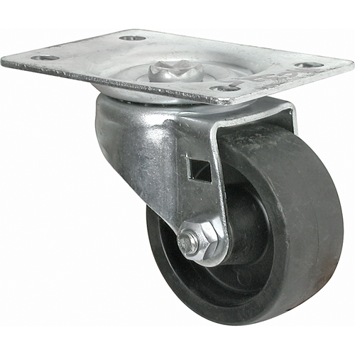 Roulette &agrave; usage l&eacute;ger, Pivotant, 2-1/2" (63,5 mm), Polyol&eacute;fine, 200 lb (91 kg) OSI Industrial Sales
