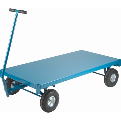 Platform Trucks - Ergonomic Platform Wagon Trucks, 30" W x 60" L, 1000 lbs. Capacity OSI Industrial Sales