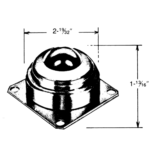 Billes de manutention en acier OSI Industrial Sales