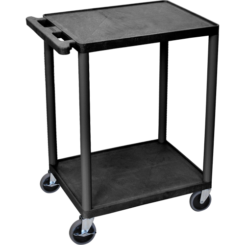 Chariot utilitaire, 2 tiers, 18" x 33" x 24", Capacit&eacute; 400 lb OSI Industrial Sales