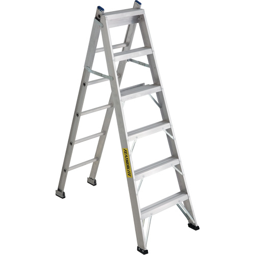 Escabeaux industriels Multi-Way de s&eacute;rie 2700, 6', Aluminium, Capacit&eacute; de 250 lb, ANSI 1, CSA 1 OSI Industrial Sales