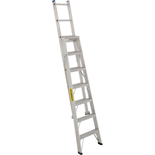 2700 Series Industrial Duty Multi-Way Ladders, 7', Aluminum, 250 lbs. Cap., ANSI 1, CSA 1 OSI Industrial Sales