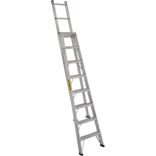 2700 Series Industrial Duty Multi-Way Ladders, 8', Aluminum, 250 lbs. Cap., ANSI 1, CSA 1 OSI Industrial Sales