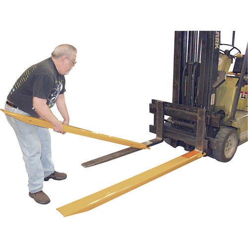 Rallonges de fourches, 63" l x 7" la, Pour des largeurs de fourches 6" OSI Industrial Sales