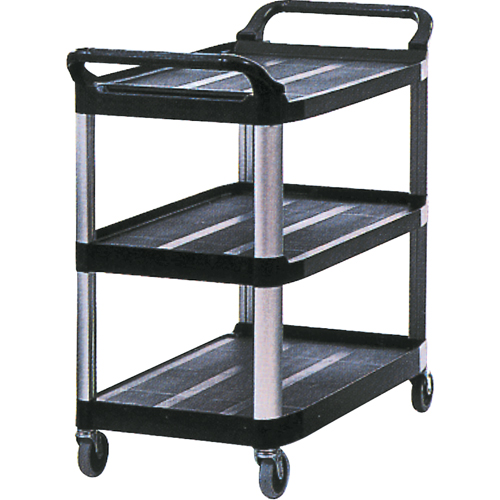 Chariot utilitaire, 3 tiers, 20" x 37" x 33-5/8", Capacit&eacute; 300 lb OSI Industrial Sales