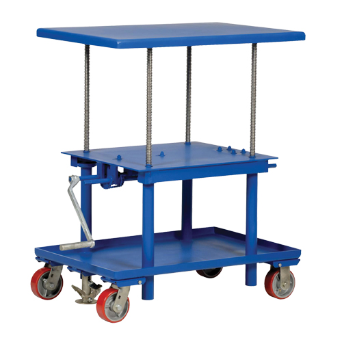 Hydraulic Lift Table, 24" L x 36" W, Steel, 2000 lbs. Capacity OSI Industrial Sales