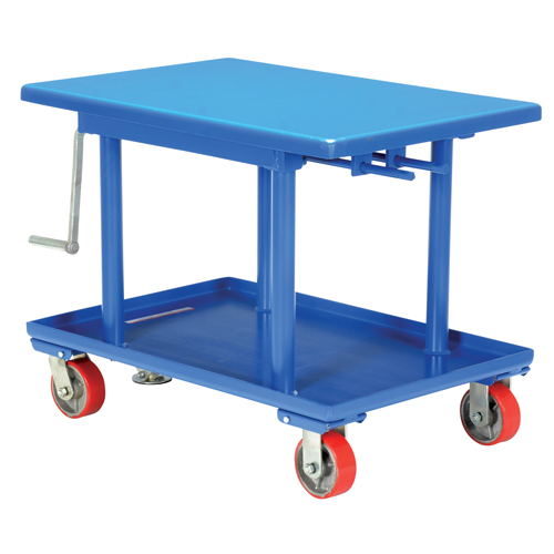 Table &eacute;l&eacute;vatrice hydraulique, 24" lo x 36" la, Acier, Capacit&eacute; 2000 lb OSI Industrial Sales