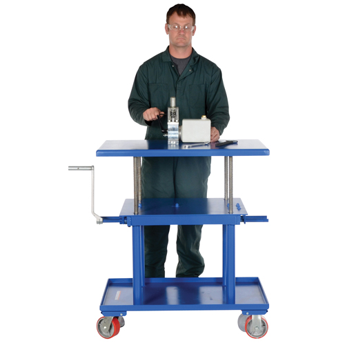 Table &eacute;l&eacute;vatrice hydraulique, 24" lo x 36" la, Acier, Capacit&eacute; 2000 lb OSI Industrial Sales