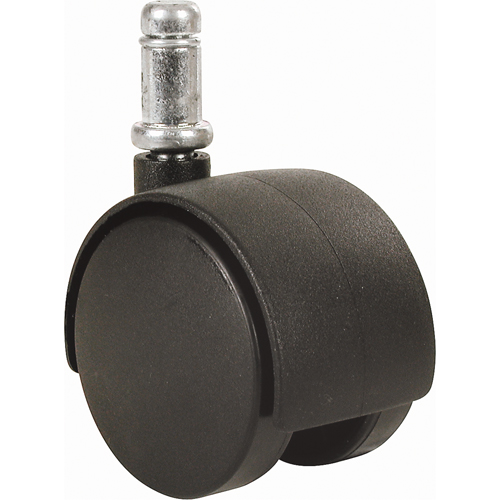 Roulette &agrave; roue double (s&eacute;ries 300/400), Pivotant avec frein, Diam&egrave;tre 2" (51 mm), Capacit&eacute; 75 lb (34 kg) OSI Industrial Sales
