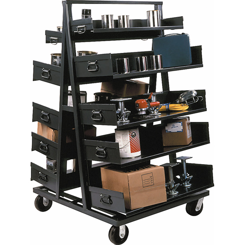 Chariots Adjust-A-Tray, 40" x 38" x 64", Capacit&eacute; 2500 lb OSI Industrial Sales