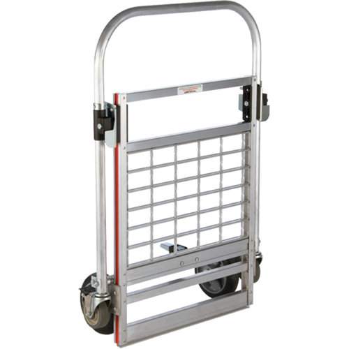 Four Wheel Folding Platform Truck, Aluminum, 750 lbs., 31" L x 23-1/4" W, 39" High OSI Industrial Sales