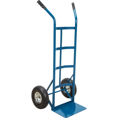Diable &agrave; roue enti&egrave;rement soud&eacute;, Prise Double, Acier, Hauteur de 46", Capacit&eacute; 600 lb OSI Industrial Sales