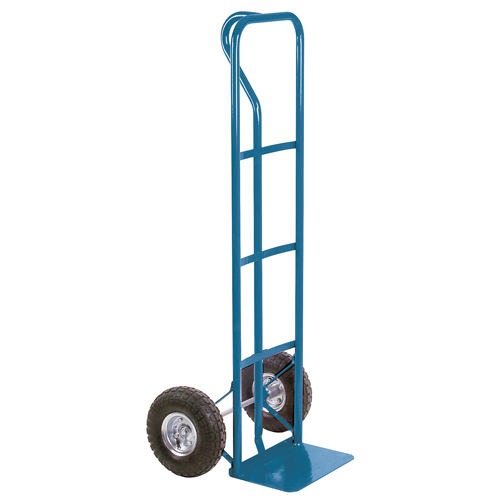 Diable &agrave; roue enti&egrave;rement soud&eacute;, Prise En P, Acier, Hauteur de 51", Capacit&eacute; 600 lb OSI Industrial Sales