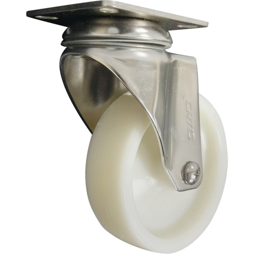 Caster, Swivel, 4" (101.6 mm), Nylon, 200 lbs. (91 kg.) OSI Industrial Sales