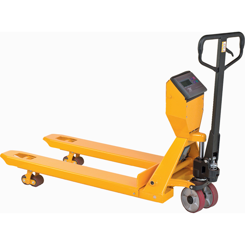 Digital Scale Pallet Truck, 47.5" L x 22" W, 5000 lbs. Cap. OSI Industrial Sales