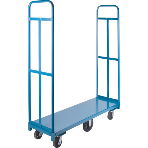 Chariot &agrave; plateforme U-Boat, 60" lo x 18" la x Capacit&eacute; 1500 lb, Roues en Caoutchouc OSI Industrial Sales