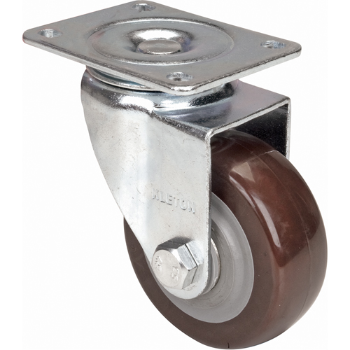 Caster, Swivel, 4" (101.6 mm), Polyurethane, 440 lbs. (199.58 kg.) OSI Industrial Sales