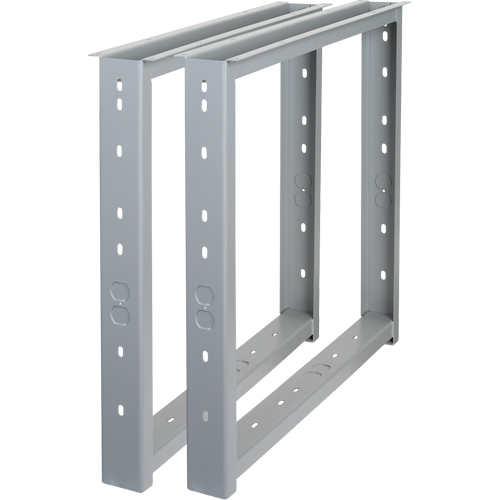 &eacute;tabli - Pieds, Acier, 22" p x 32" h, Paire OSI Industrial Sales