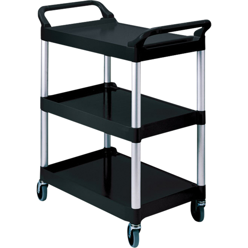 Chariot de service, 3 tiers, 19" x 38" x 34", Capacit&eacute; 200 lb OSI Industrial Sales