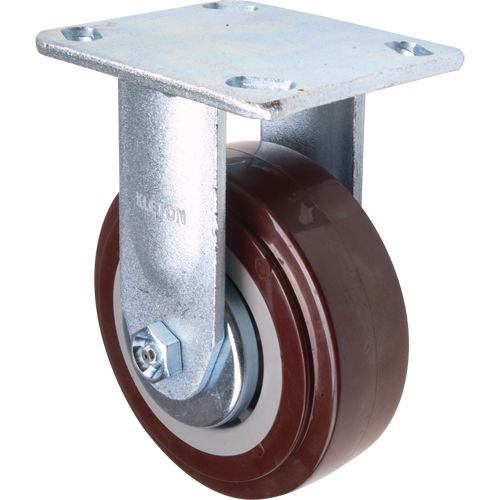 Caster, Rigid, 5" (127 mm), Polyurethane, 650 lbs. (294 kg.) OSI Industrial Sales