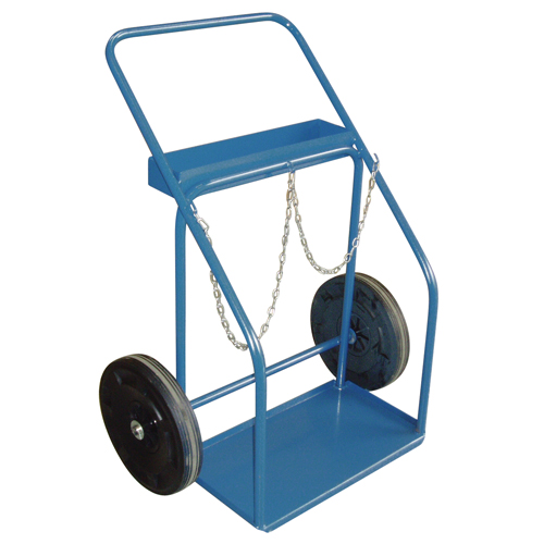 Chariots pour bouteilles de gaz, Roues Caoutchouc, Base de , 1000 lb OSI Industrial Sales