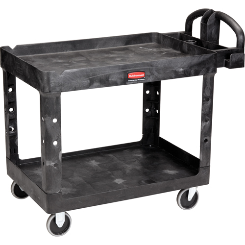 Chariot utilitaire robuste - 4546-00, 2 tiers, 26" x 33-1/4" x 55", Capacit&eacute; 750 lb OSI Industrial Sales