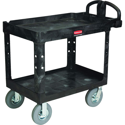 Chariot utilitaire robuste, 2 tiers, 25-1/4" x 37-1/8 x 36-3/8", Capacit&eacute; 500 lb OSI Industrial Sales