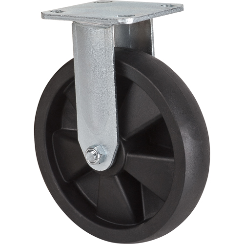 Hi-Temp Caster, Rigid, 8" (203.2 mm), Nylon, 1000 lbs. (453 kg.) OSI Industrial Sales