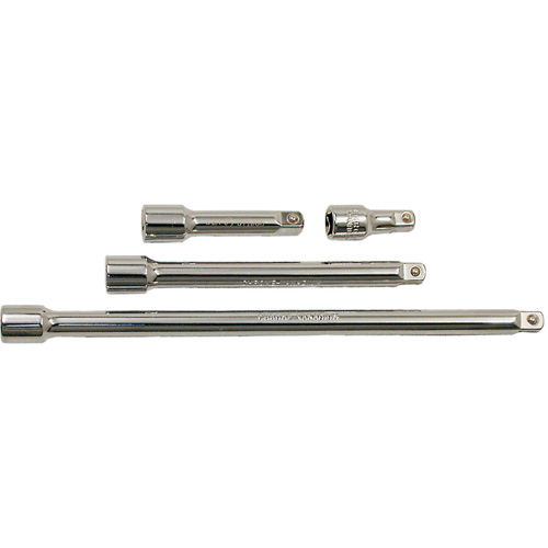 Extension Bar Set, 3/8" Drive, Chrome Finish, 4 Pcs OSI Industrial Sales