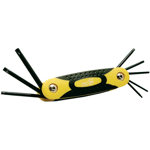 Folding Key Set, 8 Pcs., Torx&reg; OSI Industrial Sales