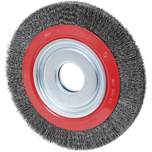 Disque &agrave; fils cr&ecirc;p&eacute;s, 10" dia., Fils 0,014", Arbre 2" OSI Industrial Sales