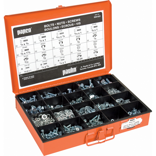 Assortiments de vis d'assemblage, de rondelles & d'&eacute;crous de calibre 5 OSI Industrial Sales