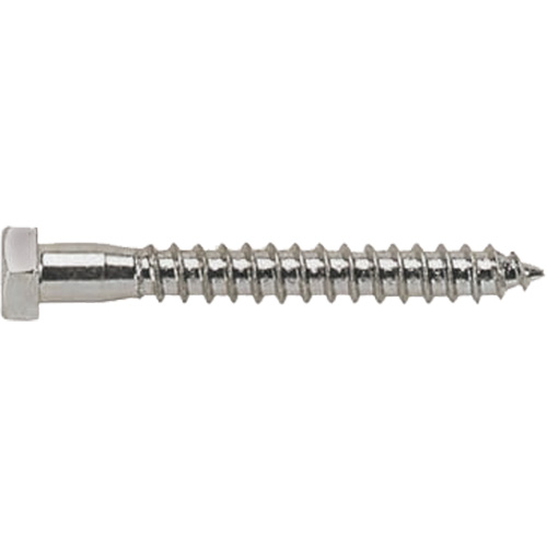 Lag Screw, 3/8" x 3" L, Plain OSI Industrial Sales