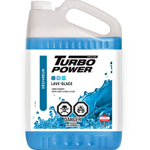 Turbo Power&reg; All-Season Windshield Washer Fluid, Jug, 3.78 L OSI Industrial Sales