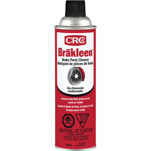 Brakleen&reg; Brake Parts Cleaner, Aerosol Can OSI Industrial Sales