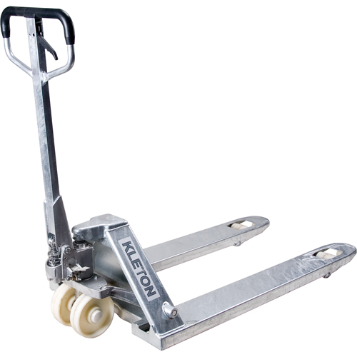 Manual Pallet Trucks, Galvanized, 48" L x 27" W, 5500 lbs. Capacity OSI Industrial Sales