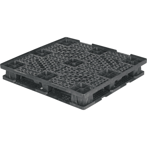 Double Deck Stackable Pallets, 4-Way Entry, 48-7/10" L x 45.7" W x 7-1/2" H OSI Industrial Sales