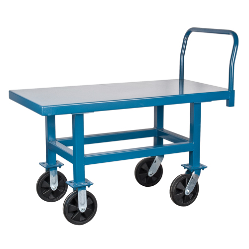Elevated Platform Trucks, 60" L x 30" W, 2000 lbs. Capacity, Nylon Casters OSI Industrial Sales