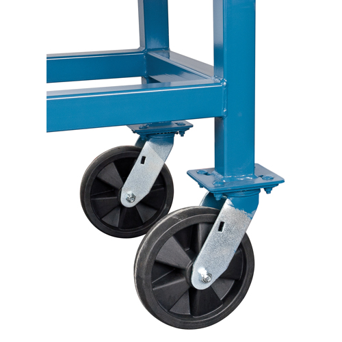 Elevated Platform Trucks, 60" L x 30" W, 2000 lbs. Capacity, Nylon Casters OSI Industrial Sales