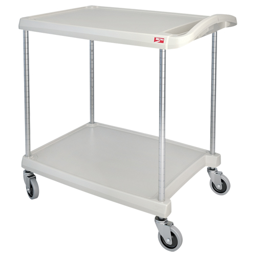 myCart Utility Cart, 2 Tiers, 20" x 35-1/2" x 30", 300 lbs. Capacity OSI Industrial Sales